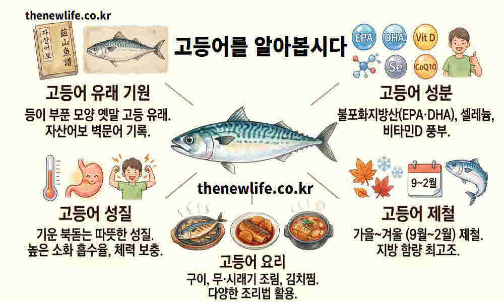 고등어 효능 기본정보