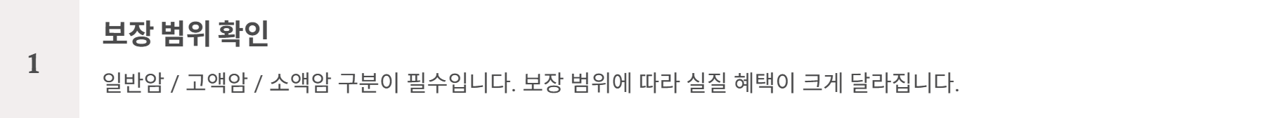 비갱신 암보험