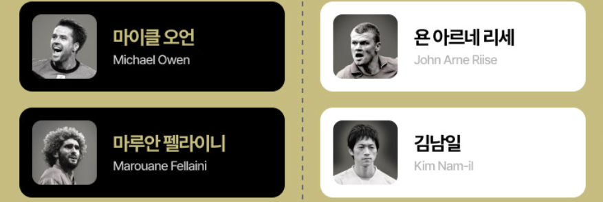 넥슨-아이콘-매치-선수-라인업