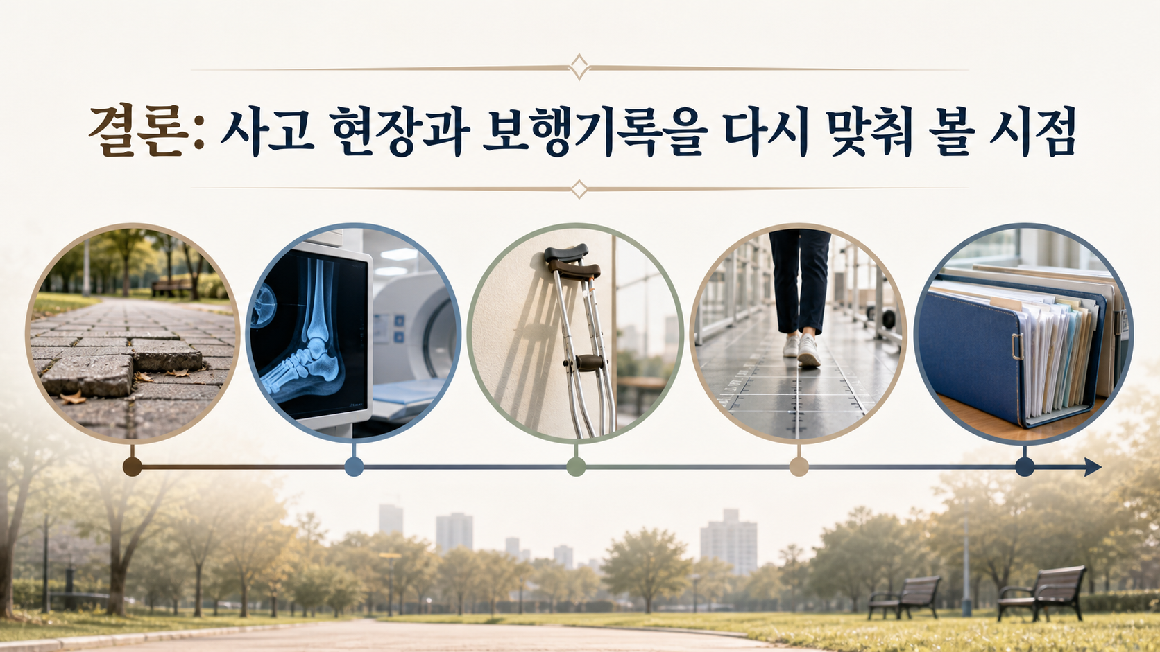 결론: 사고 현장과 보행 기록을 다시 맞춰 볼 시점