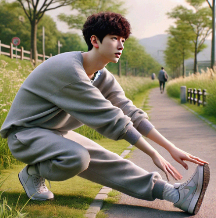 스트레칭으로 만드는 건강한 하루 관련 사진