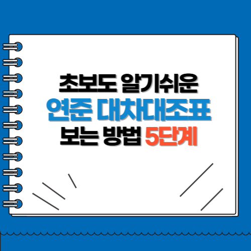 초보도 알기쉬운 연준 대차대조표 보는 방법 5단계