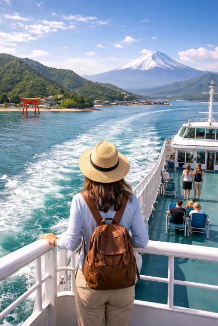 배 타고 떠나는 일본 여행