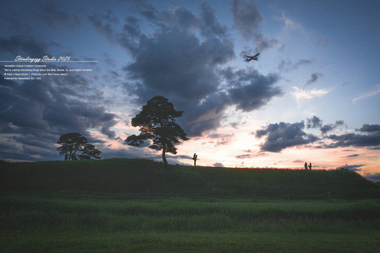 #청주 #정북토성 #일몰