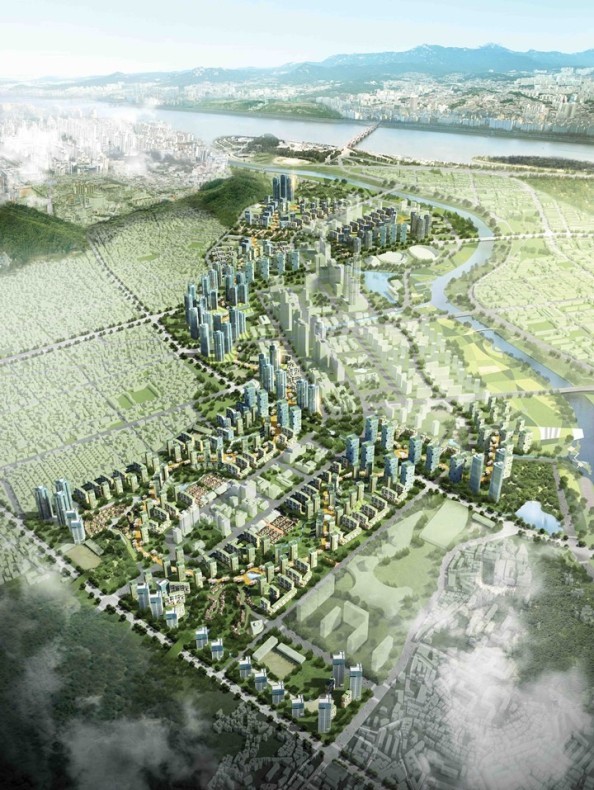 목동아파트 재건축 조감도 사진