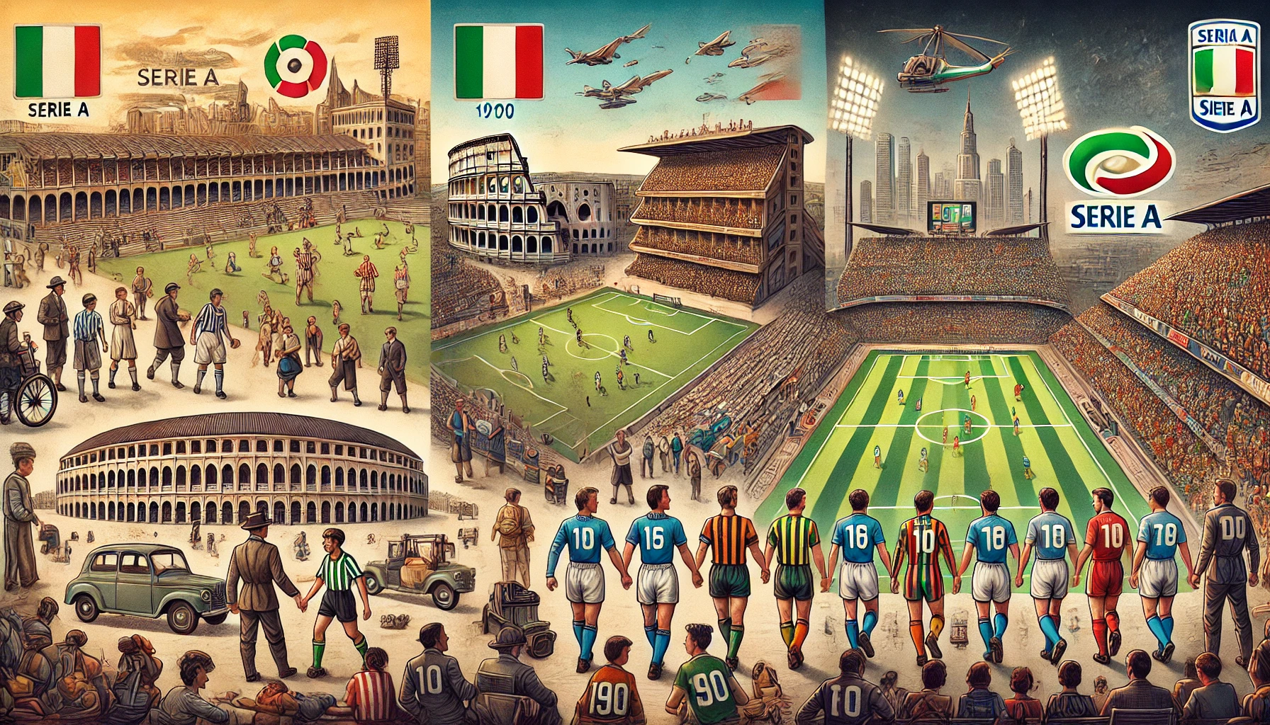 이탈리아 세리에A의 역사