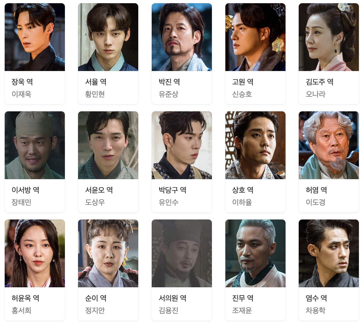 환혼 시즌 2 빛과 그림자 등장인물 인물관계도 몇부작