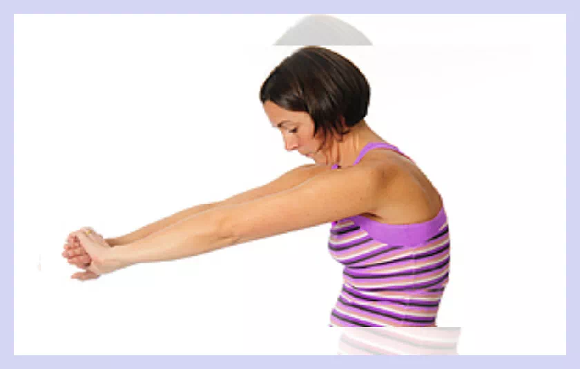 날개죽지 담 스트레칭