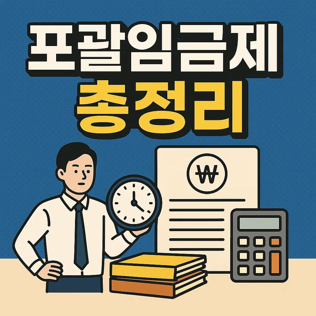 포괄임금제 총정리, 유형, 장단점, 실제사례, 꿀팁까지
