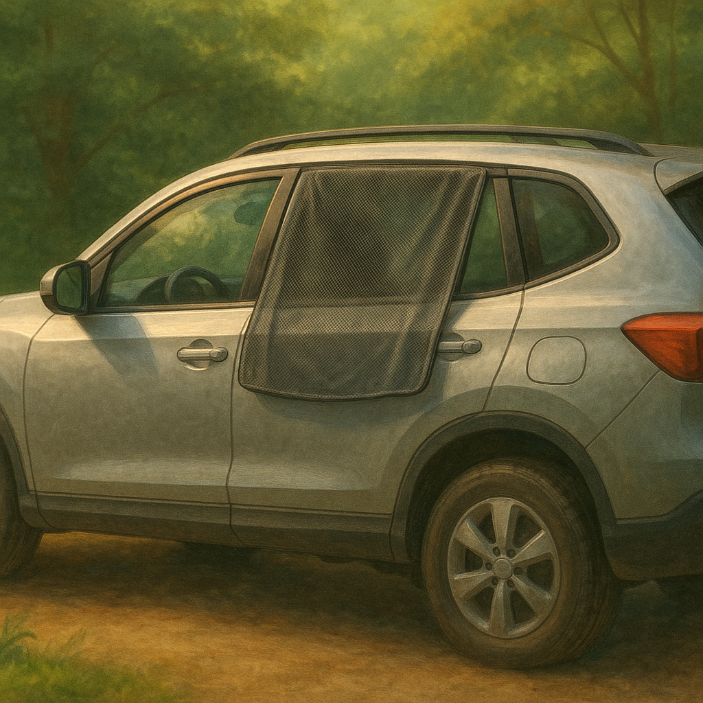 차량용 모기장, 여름철 차박 필수템