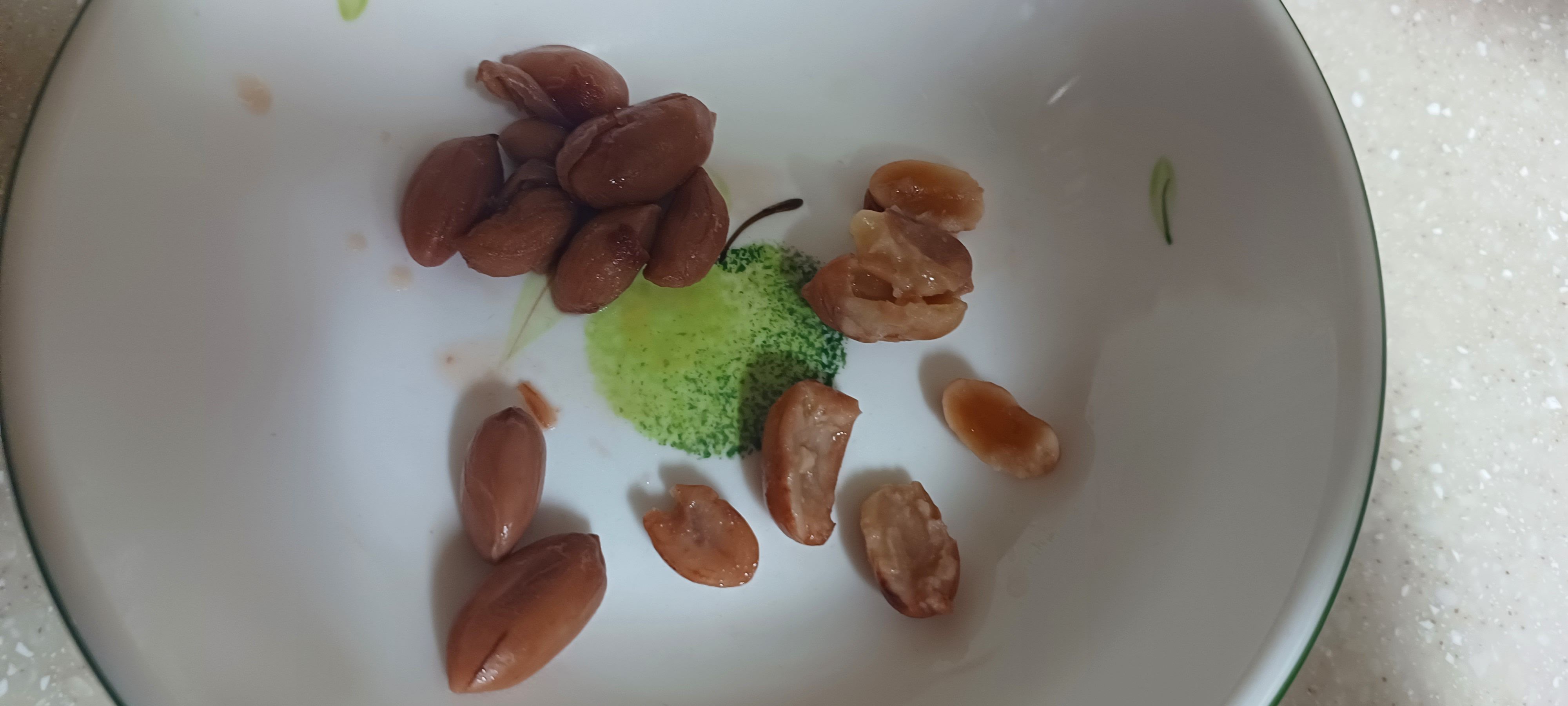 땅콩 삶기 정도