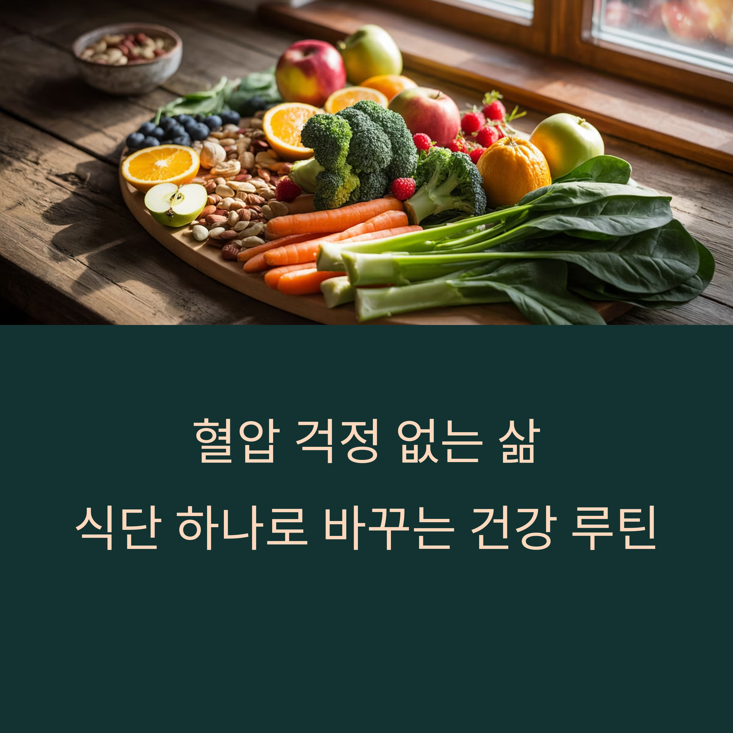 식단 하나로 바꾸는 건강 루틴