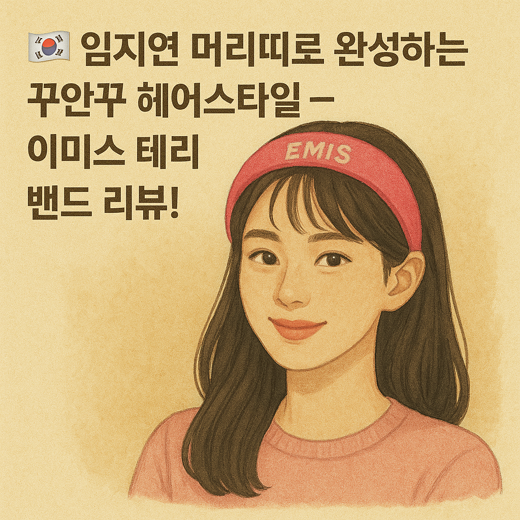 임지연 머리띠 이미스 머리띠
