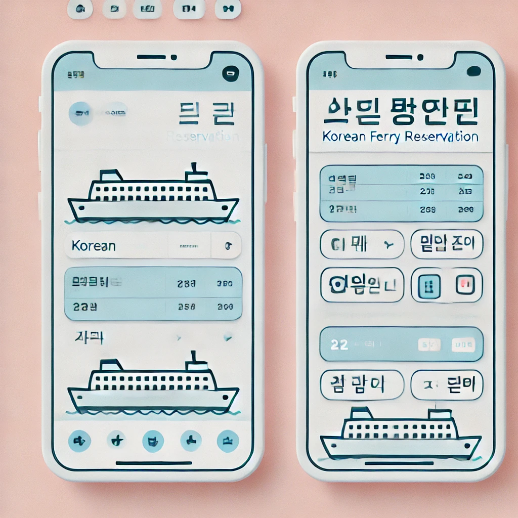 목포 제주 여객선 시간표, 배편예약, 배편요금, 차량선박비용