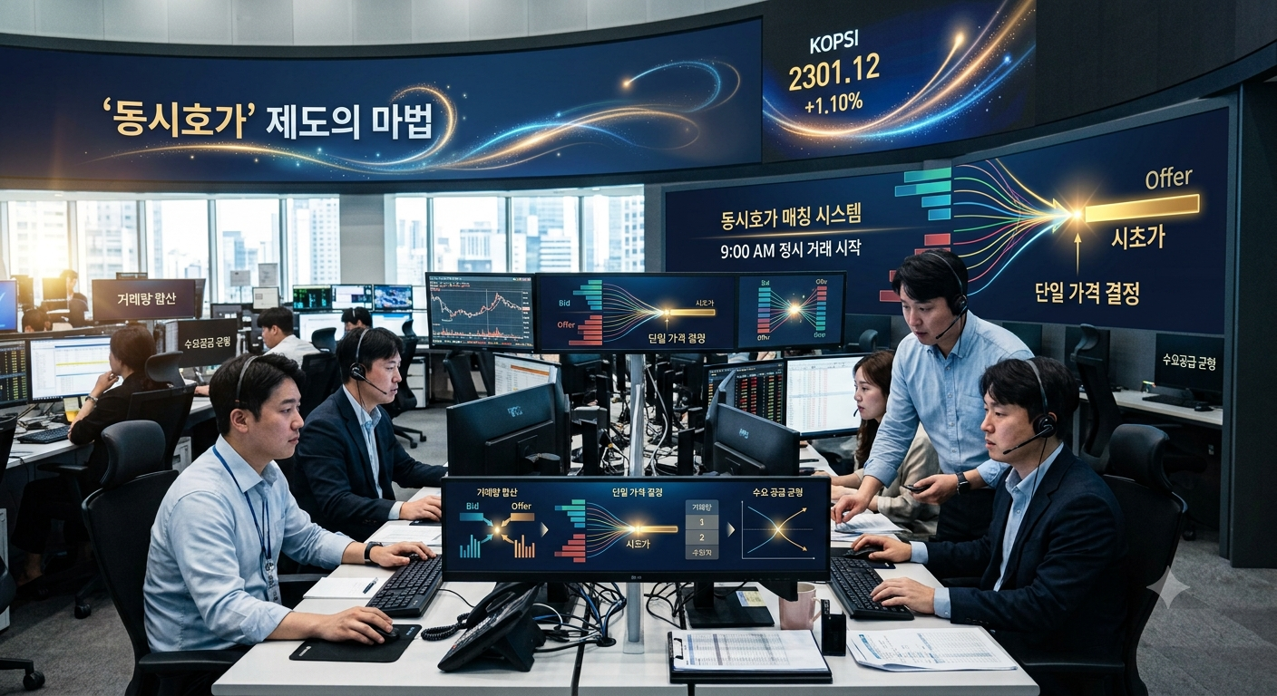 '동시호가' 제도의 마법