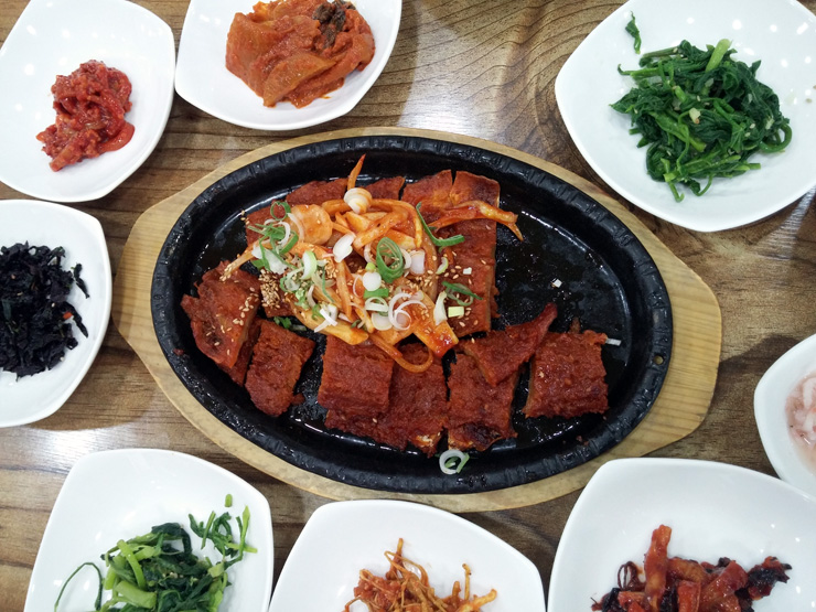 용대리 산골황태3대식당_황태구이 정식