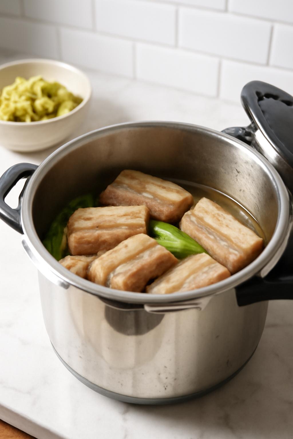 압력솥 수육 시간