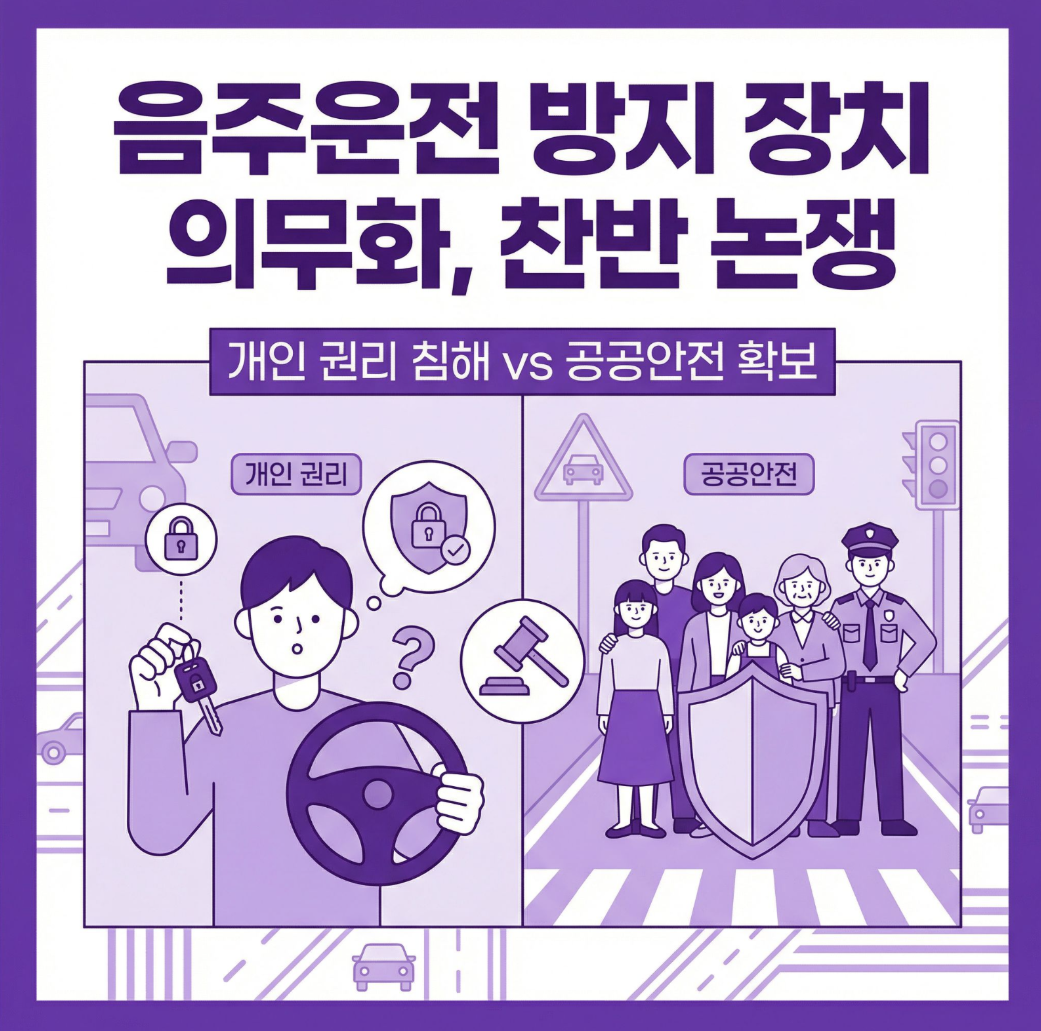 음주운전 처벌, 음주운전 방지 장치 찬반 논쟁, 생활법률정보