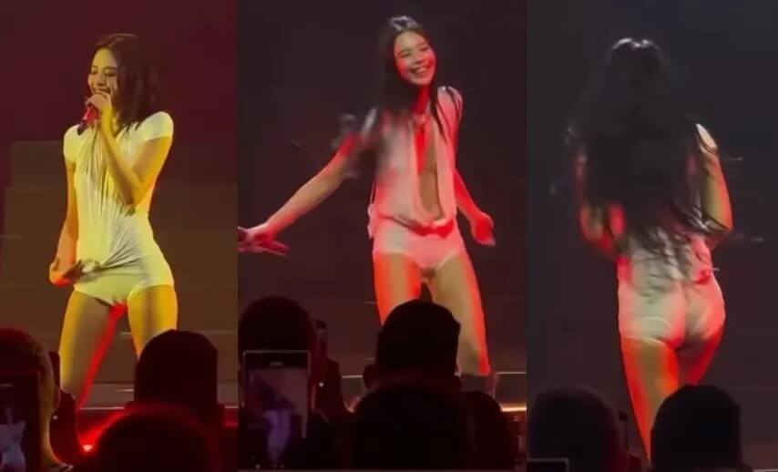 “너무 과했다” vs “퍼포먼스의 일부” 제니의 무대 의상, 논란 속 관심 폭발