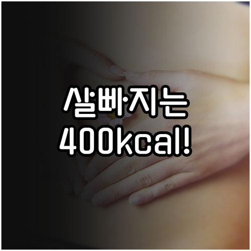 체지방 연소를 돕는 400칼로리 식단..