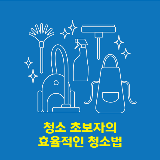 효율적인 청소법