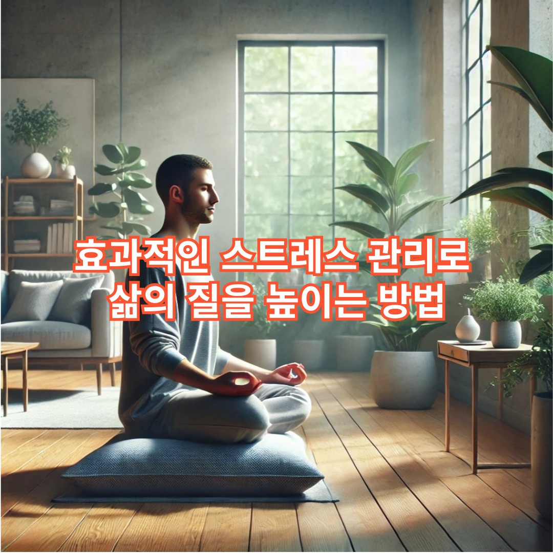 효과적인 스트레스 관리로 삶의 질을 높이는 방법