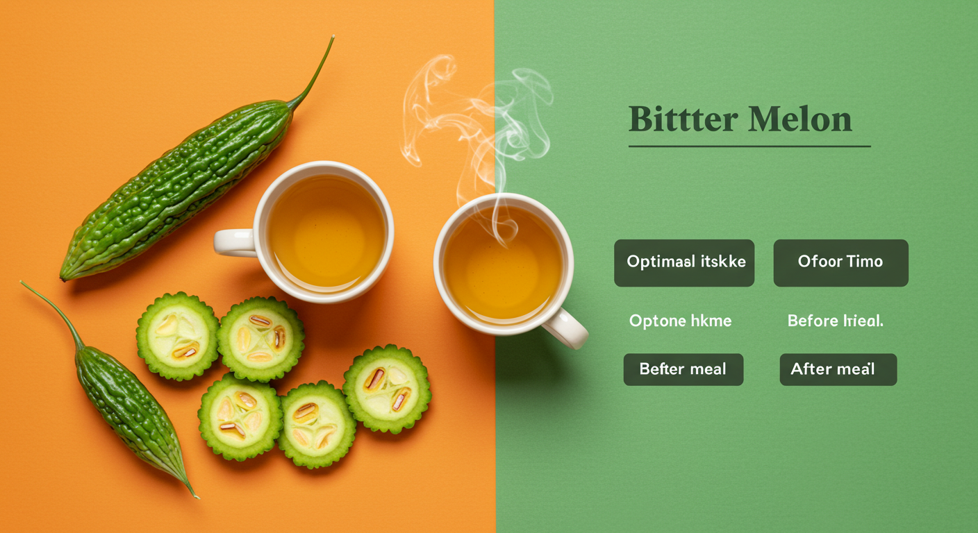 '천연 인슐린' 여주 복용법: 가장 효과적인 복용 시간과 건강하게 먹는 꿀팁