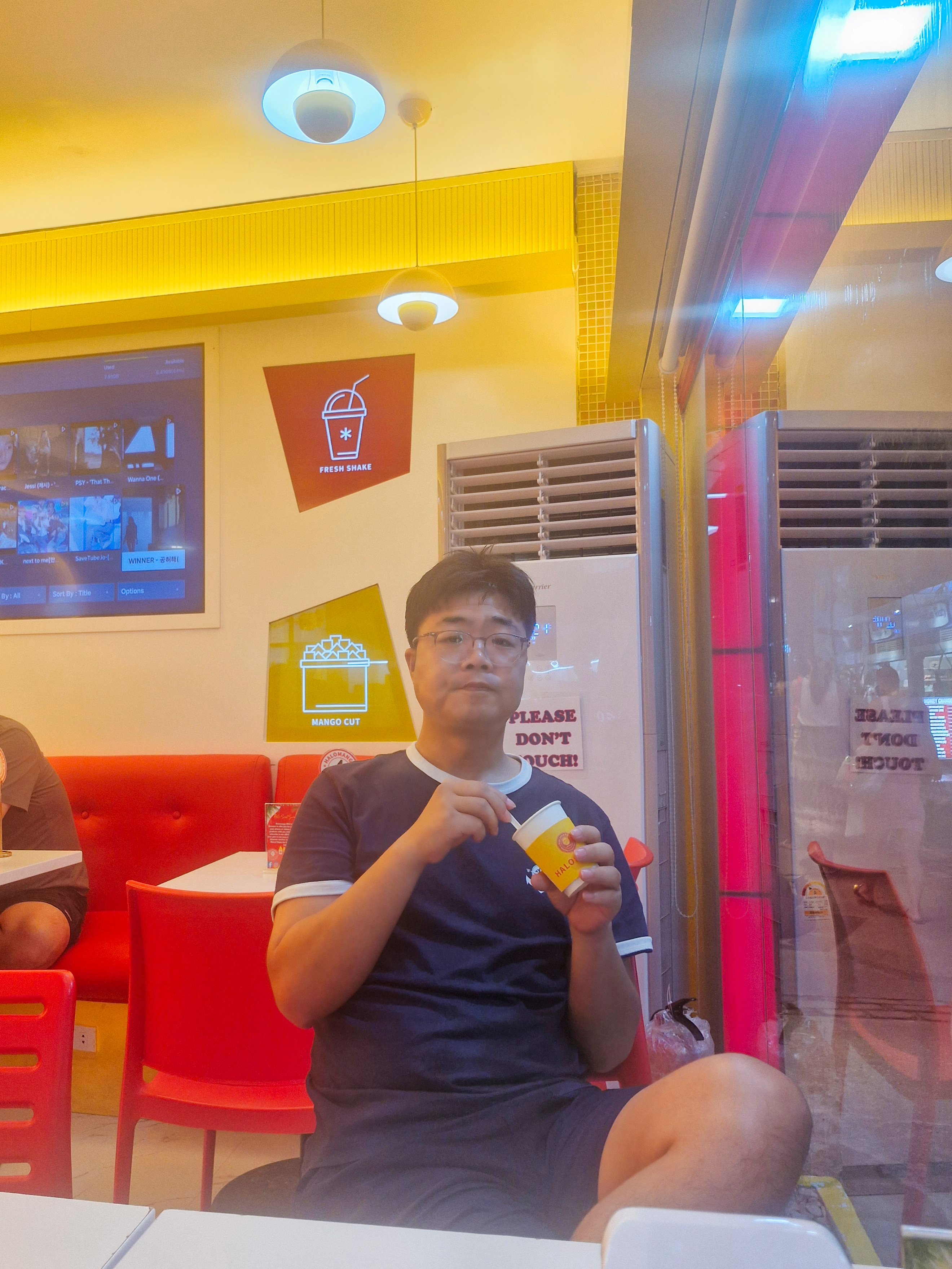 보라카이 망고 아이스크림