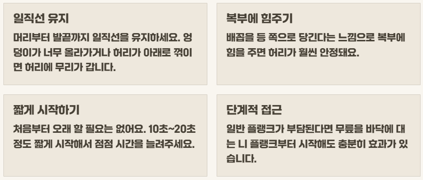 허리통증 완화운동, 찜질 방법