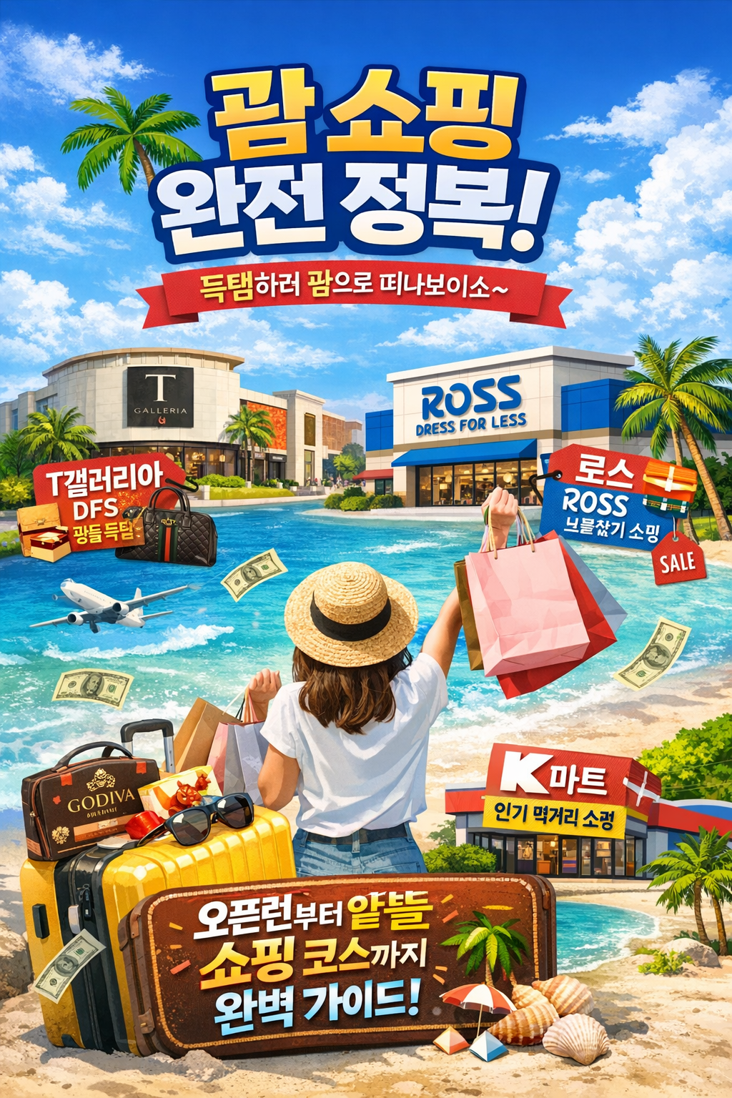 괌 쇼핑의 성지! T갤러리아와 로스(ROSS)에서 꼭 사야 할 리스트