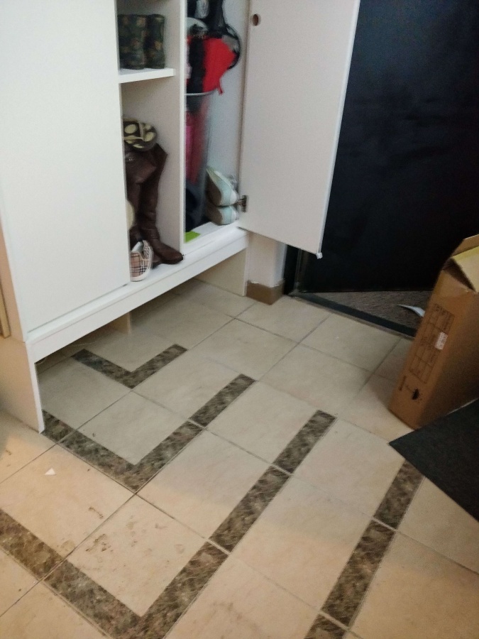 미끄러웠던 기존 타일