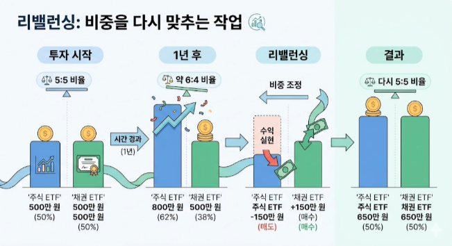 리벨런싱-비중맞추기