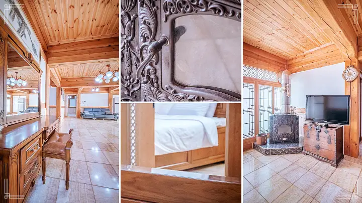 생방송오늘저녁 소나무 기와집 한옥 스테이 숙소 독채 온수풀장 스파 대부도 펜션 추천