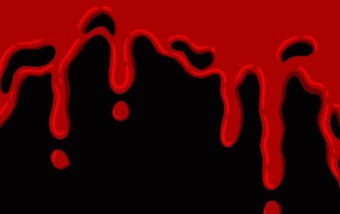 검은-바탕에-피가-흘러내리는-장면