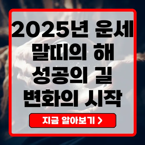 말띠 운세분석