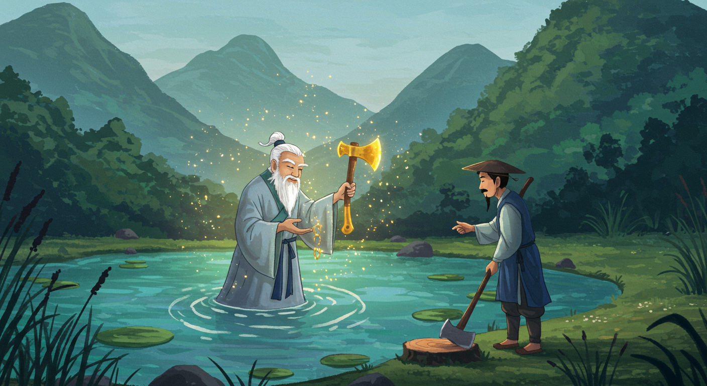 금도끼 은도끼 줄거리 속 권선징악의 메시지