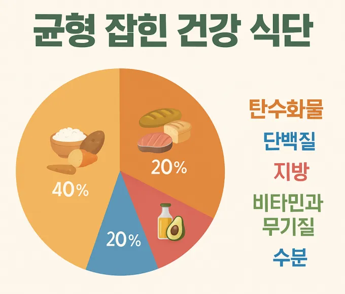 균형 잡힌 식단표