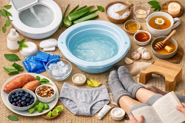 치질 초기 관리 핵심 이미지