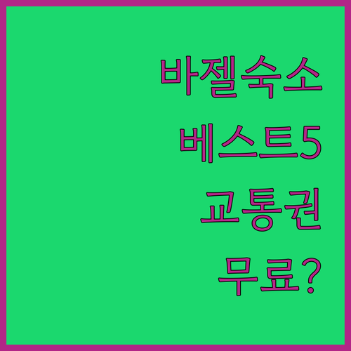 바젤 자유여행 숙소 베스트 5 실제 ..