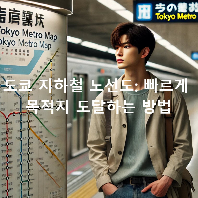 도쿄 지하철 노선도: 빠르게 목적지 도달하는 방법