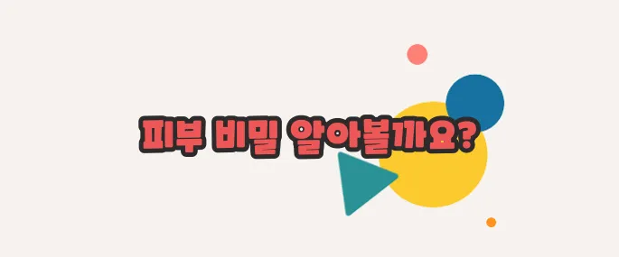 모공 줄이는 방법 이보다 자세히 설명할순없다