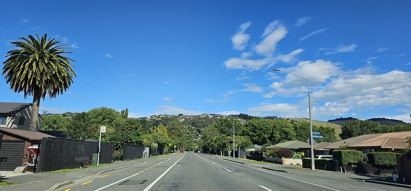 크라이스트 처치 외곽 거주 지역