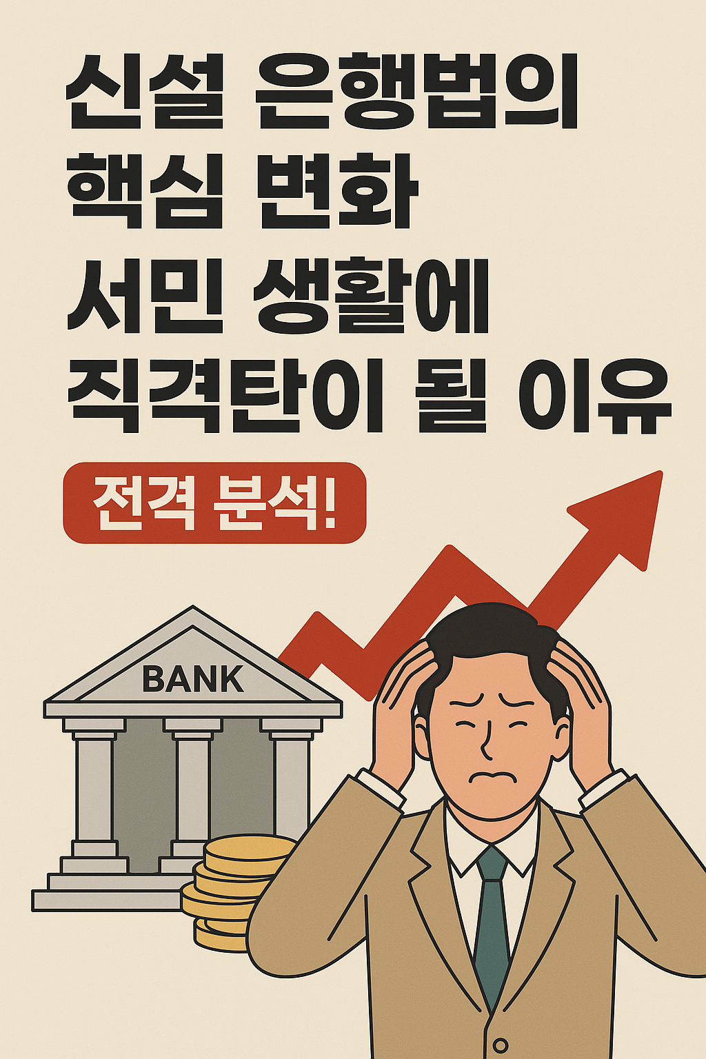신설 은행법의 핵심 변화! 서민 생활에 직격탄이 될 이유 ,전격 분석!