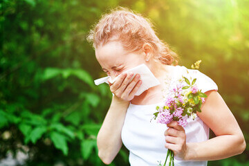 아츄증후군, 햇빛에 재채기를 하는 증후군입니다.