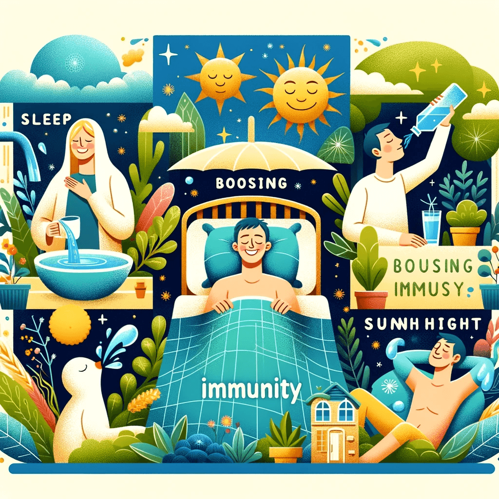 공짜로 면역력을 높이는 방법