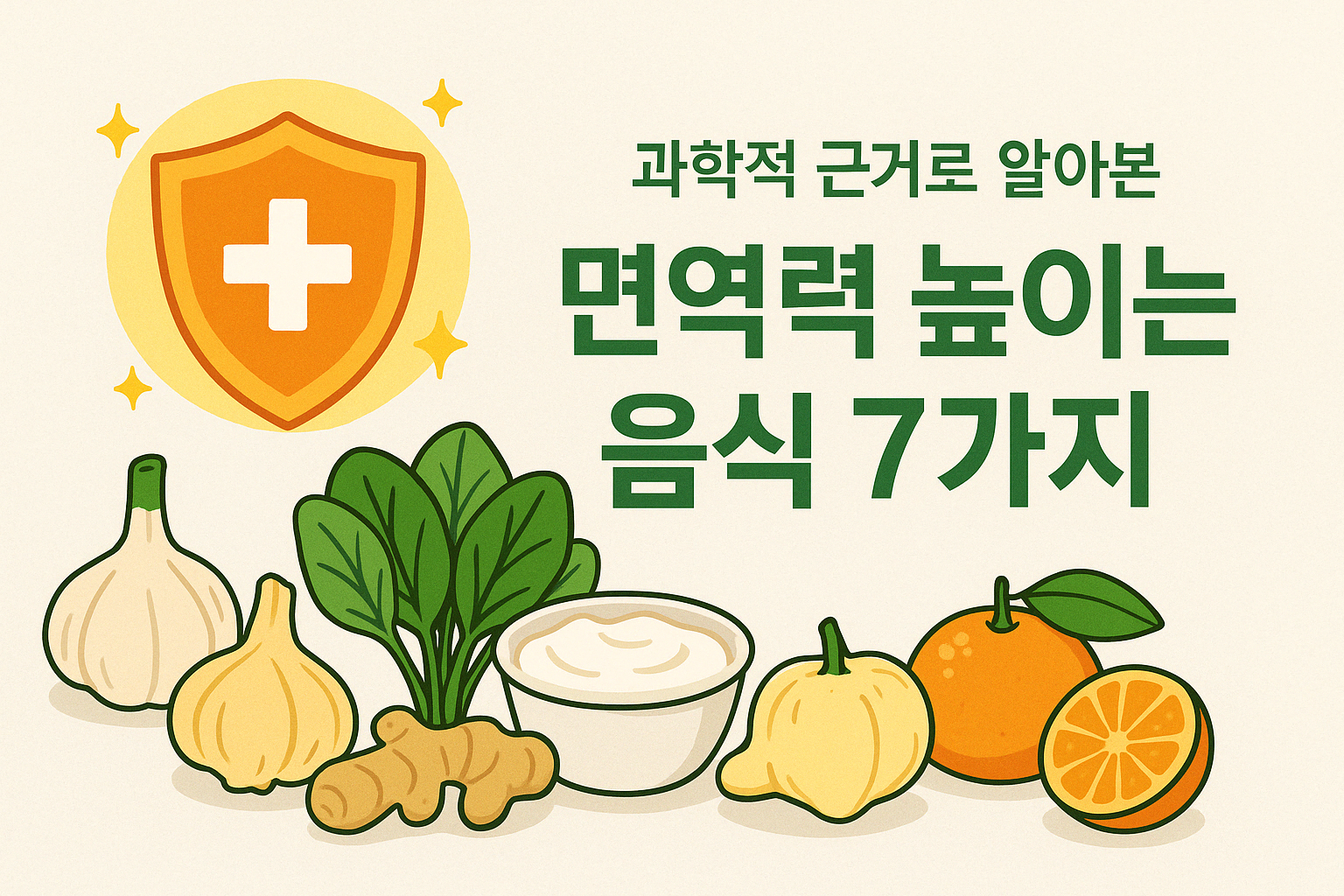 면역력 높이는 음식