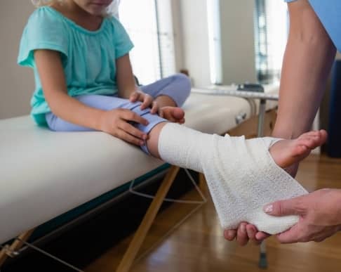 화상 치료 이미지