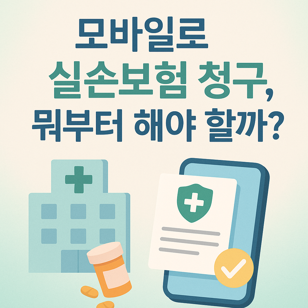 실비보험 모바일 청구