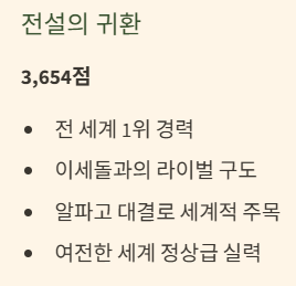 바둑 세계랭킹 순위 2025 최신 TOP10과 한국 기사들의 위상 완벽분석