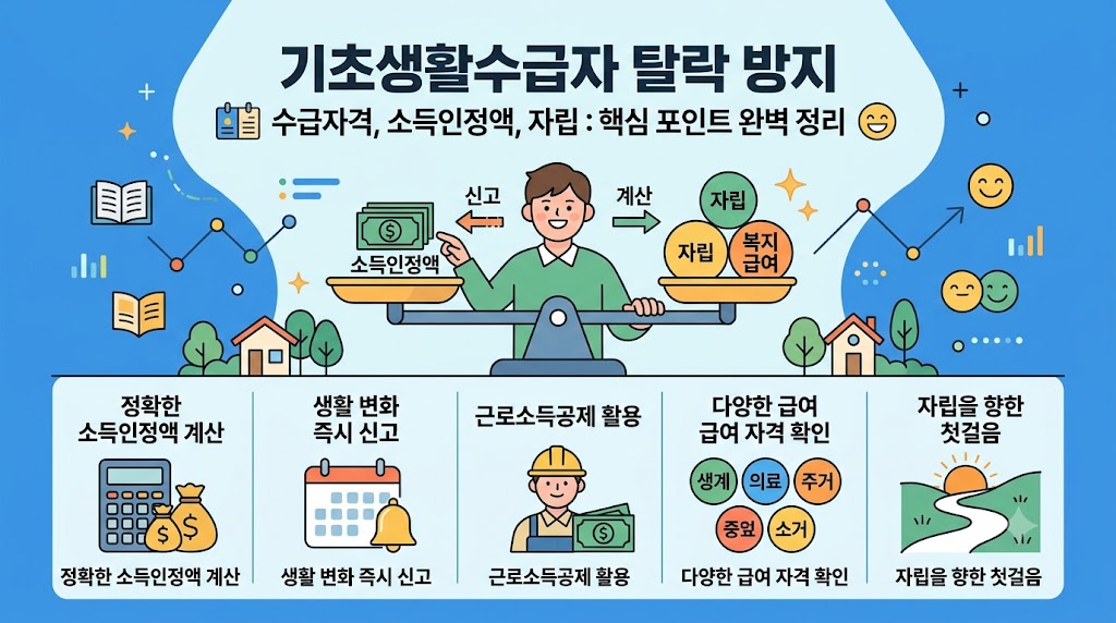 기초수급자 탈락 방지